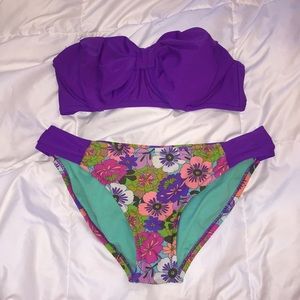 Strapless Bikini Set